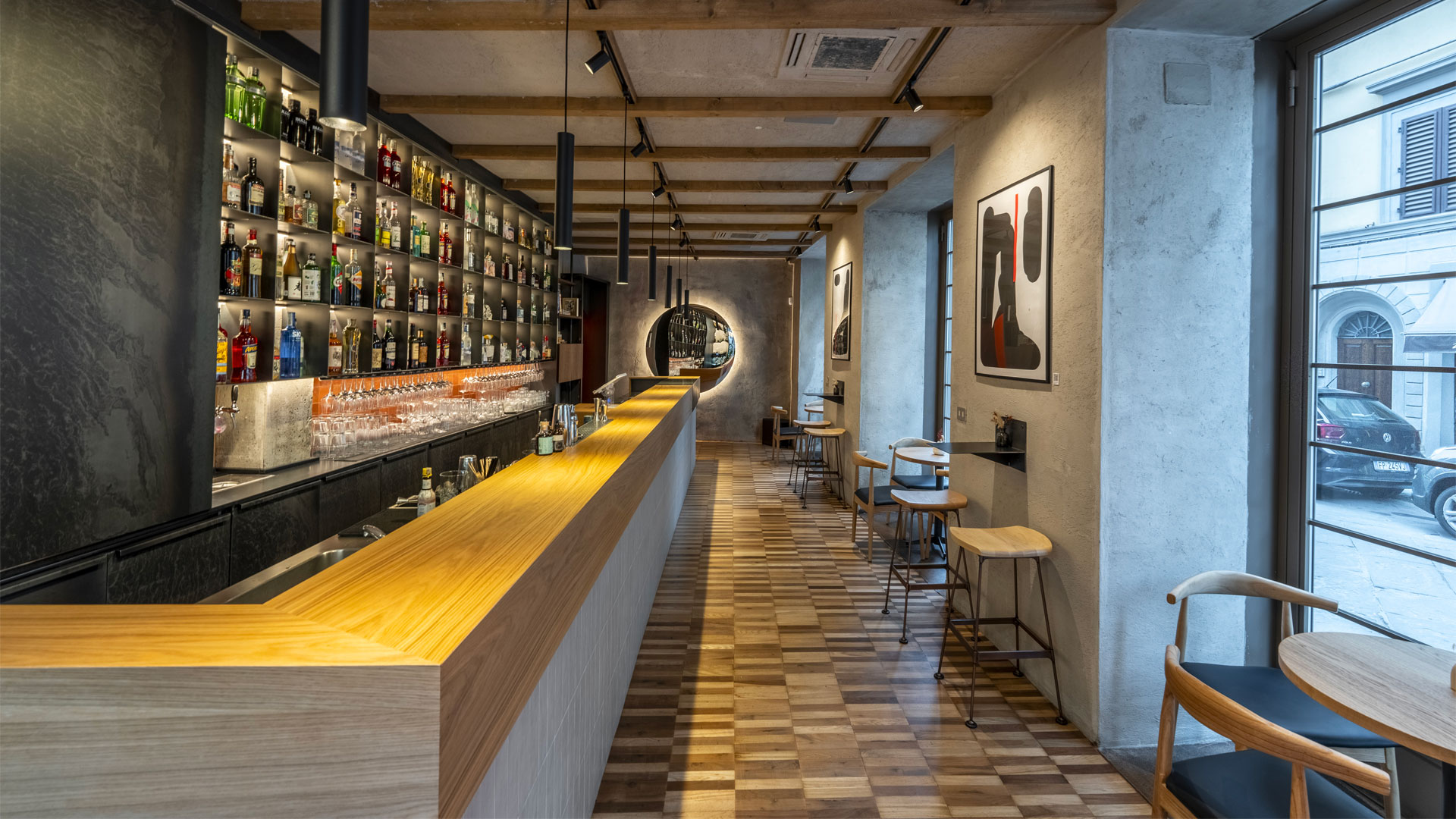 Rifrullo Firenze, cocktail bar a Firenze dal design industriale e contemporaneo
