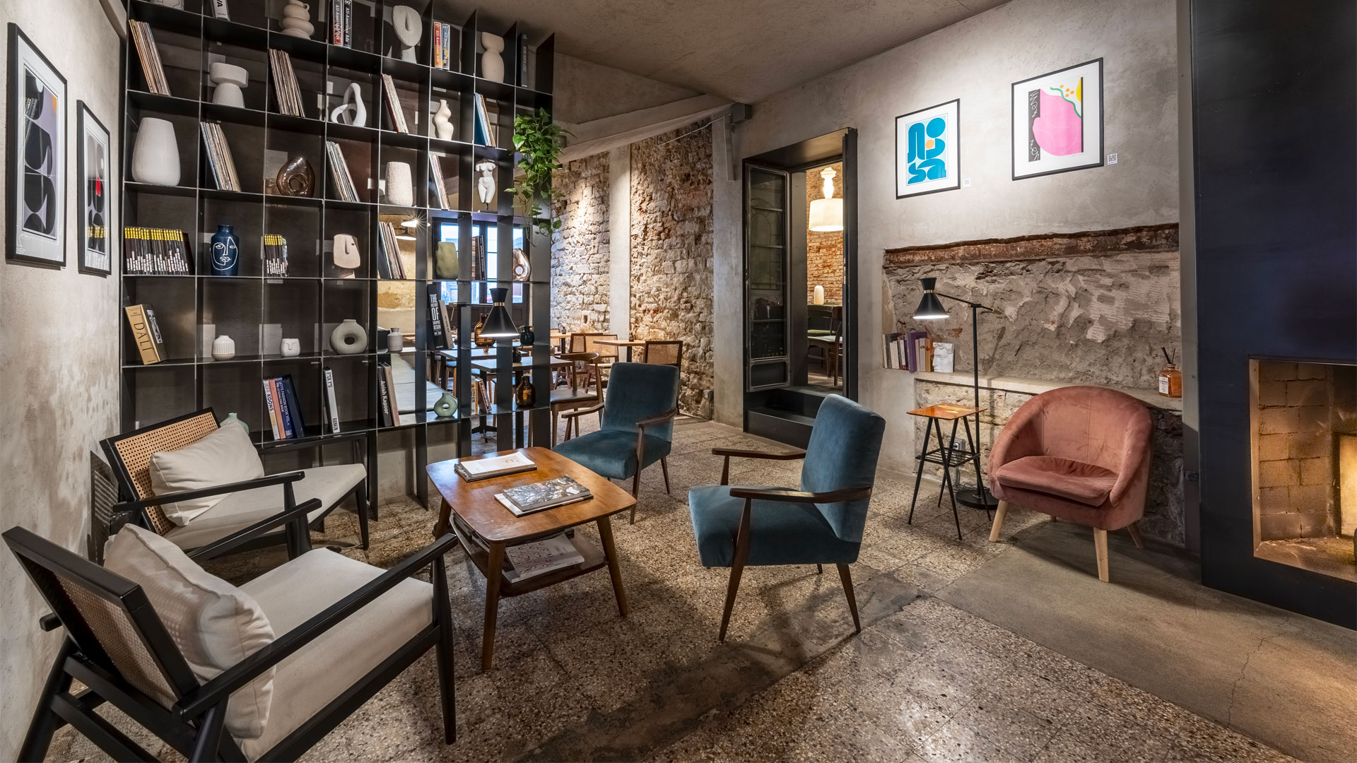 Bistrot Interior design in stile industrial retrò a Firenze