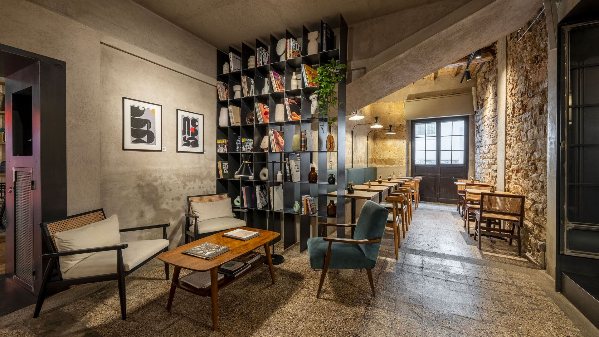 Bistrot Interior design in stile industrial retrò Rifrullo Firenze